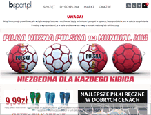 Tablet Screenshot of bsport.pl